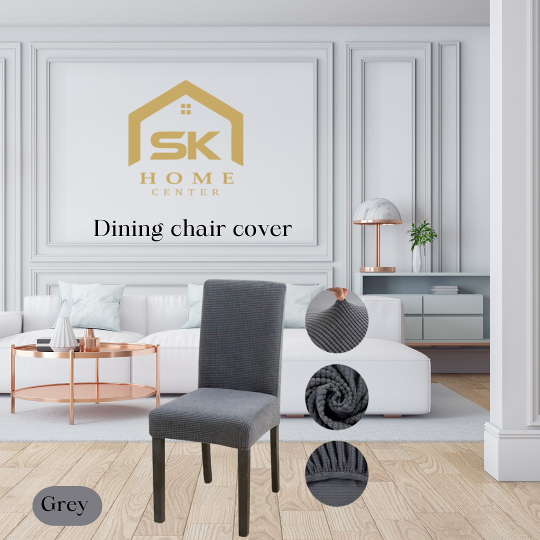 Model Dining chair cover 6 pieces set