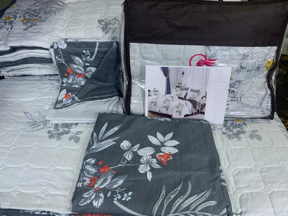 Light weight bedspread 4 pieces set for summer - 120 x 220cm single & twin size