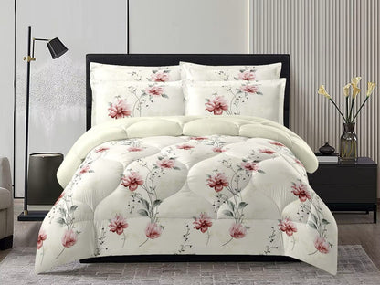 Single/Twin size comforter 4 pieces set - 120 x 220cm